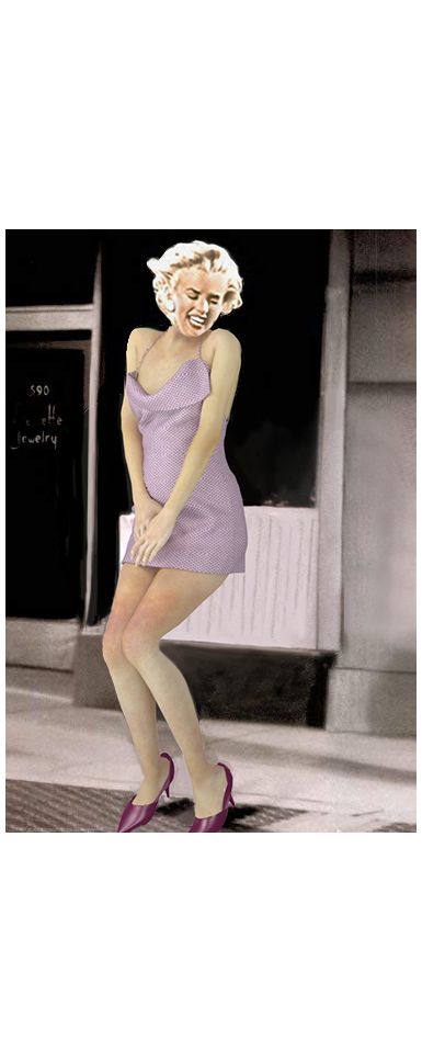 Marilyn Monroe virtual fitting photo